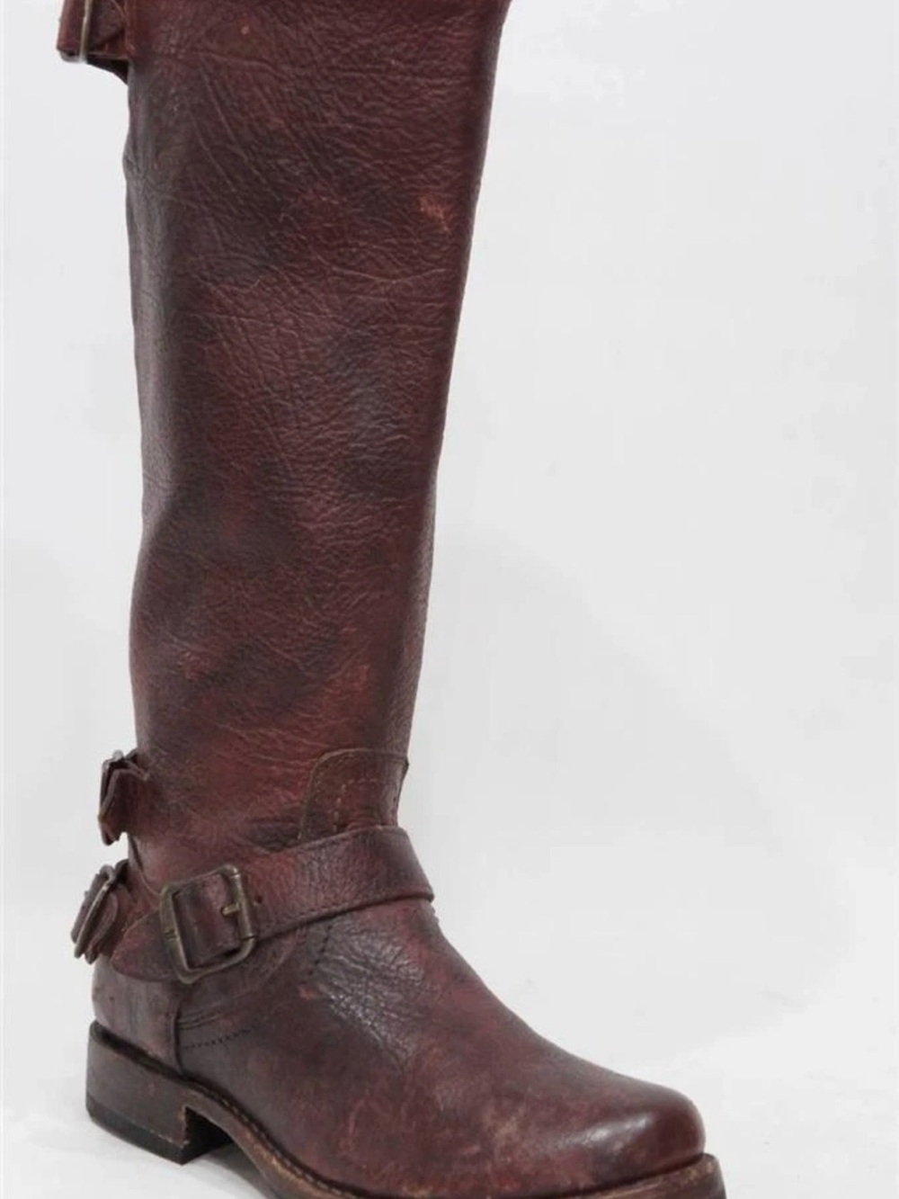 Frye Dark Brown Veronica style Riding boots